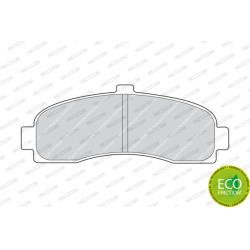stabdžių trinkelių rinkinys, diskinis stabdys PREMIER ECO FRICTION
                                FERODO                 