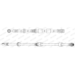 stabdžių žarnelė
                                FERODO                                                FHY2748, FERODO, F