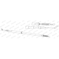 trosas, stovėjimo stabdys
                                FERODO                                                FHB432812, F