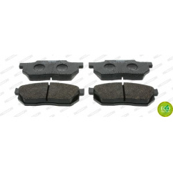 stabdžių trinkelių rinkinys, diskinis stabdys PREMIER ECO FRICTION
                                FERODO                 