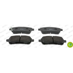 stabdžių trinkelių rinkinys, diskinis stabdys PREMIER ECO FRICTION
                                FERODO                 