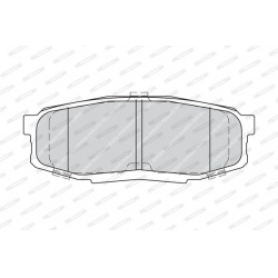 stabdžių trinkelių rinkinys, diskinis stabdys PREMIER
                                FERODO                              