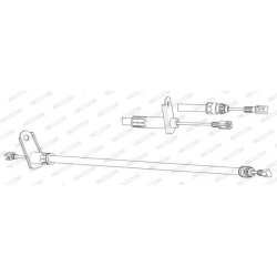 trosas, stovėjimo stabdys
                                FERODO                                                FHB432905, F
