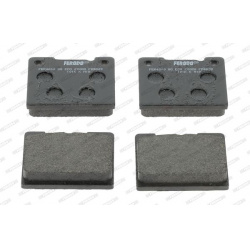 stabdžių trinkelių rinkinys, diskinis stabdys PREMIER ECO FRICTION
                                FERODO                 