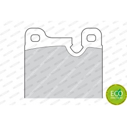 stabdžių trinkelių rinkinys, diskinis stabdys PREMIER ECO FRICTION
                                FERODO                 