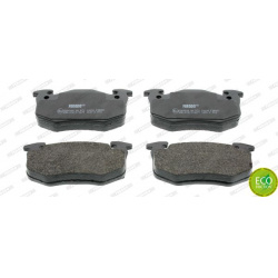 stabdžių trinkelių rinkinys, diskinis stabdys PREMIER ECO FRICTION
                                FERODO                 