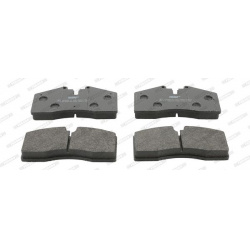 stabdžių trinkelių rinkinys, diskinis stabdys PREMIER ECO FRICTION
                                FERODO                 