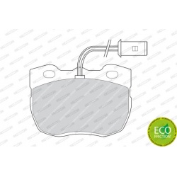 stabdžių trinkelių rinkinys, diskinis stabdys PREMIER ECO FRICTION
                                FERODO                 