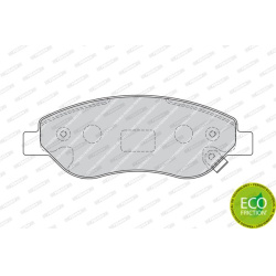 stabdžių trinkelių rinkinys, diskinis stabdys PREMIER ECO FRICTION
                                FERODO                 
