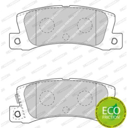 stabdžių trinkelių rinkinys, diskinis stabdys PREMIER ECO FRICTION
                                FERODO                 