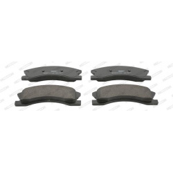 stabdžių trinkelių rinkinys, diskinis stabdys PREMIER ECO FRICTION
                                FERODO                 