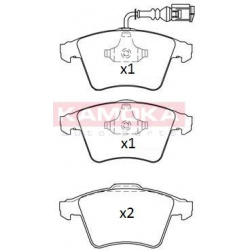 stabdžių trinkelių rinkinys, diskinis stabdys
                                KAMOKA                                      