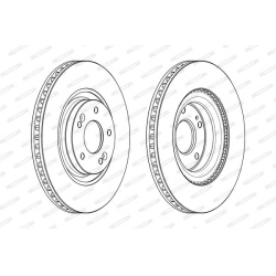 stabdžių diskas (1vnt) PREMIER
FERODO DDF219
