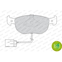 stabdžių trinkelių rinkinys, diskinis stabdys
                                FERODO                                      