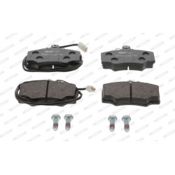 stabdžių trinkelių rinkinys, diskinis stabdys PREMIER ECO FRICTION
                                FERODO                 