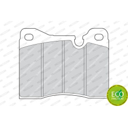 stabdžių trinkelių rinkinys, diskinis stabdys PREMIER ECO FRICTION
                                FERODO                 