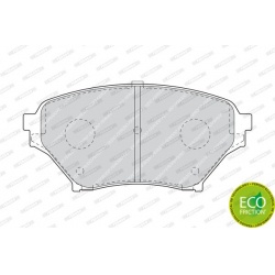 stabdžių trinkelių rinkinys, diskinis stabdys PREMIER ECO FRICTION
                                FERODO                 