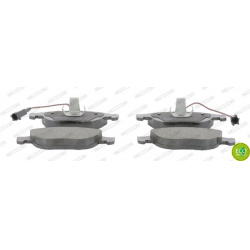 stabdžių trinkelių rinkinys, diskinis stabdys PREMIER ECO FRICTION
                                FERODO                 