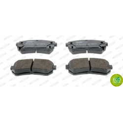 stabdžių trinkelių rinkinys, diskinis stabdys PREMIER ECO FRICTION
                                FERODO                 
