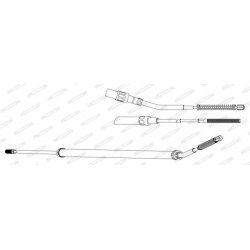 trosas, stovėjimo stabdys
                                FERODO                                                FHB432836, F