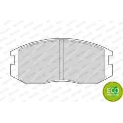 stabdžių trinkelių rinkinys, diskinis stabdys PREMIER ECO FRICTION
                                FERODO                 