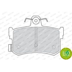 stabdžių trinkelių rinkinys, diskinis stabdys PREMIER ECO FRICTION
                                FERODO                 