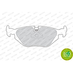 stabdžių trinkelių rinkinys, diskinis stabdys PREMIER ECO FRICTION
                                FERODO                 