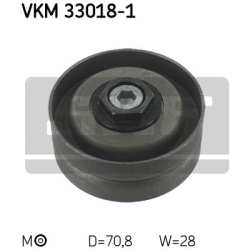 kreipiantysis skriemulys, V formos rumbuotas diržas
                                SKF                                     