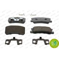 stabdžių trinkelių rinkinys, diskinis stabdys PREMIER ECO FRICTION
                                FERODO                 