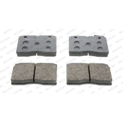 stabdžių trinkelių rinkinys, diskinis stabdys PREMIER ECO FRICTION
                                FERODO                 