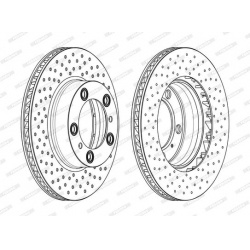 stabdžių diskas (1vnt) PREMIER
                                FERODO                                                DDF202