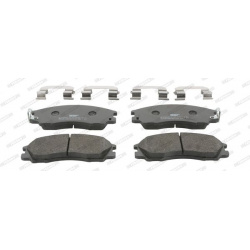 stabdžių trinkelių rinkinys, diskinis stabdys PREMIER ECO FRICTION
                                FERODO                 