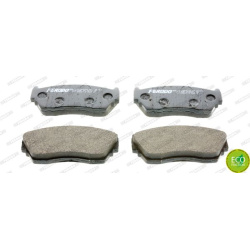 stabdžių trinkelių rinkinys, diskinis stabdys PREMIER ECO FRICTION
                                FERODO                 