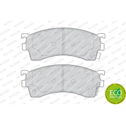 stabdžių trinkelių rinkinys, diskinis stabdys PREMIER ECO FRICTION
                                FERODO                 