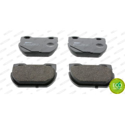 stabdžių trinkelių rinkinys, diskinis stabdys PREMIER ECO FRICTION
                                FERODO                 