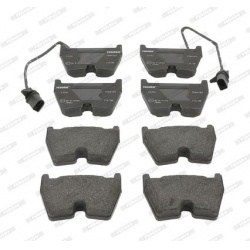 stabdžių trinkelių rinkinys, diskinis stabdys FUSE+ Technology
FERODO