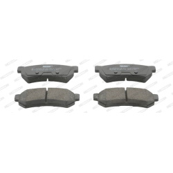 stabdžių trinkelių rinkinys, diskinis stabdys PREMIER ECO FRICTION
                                FERODO                 