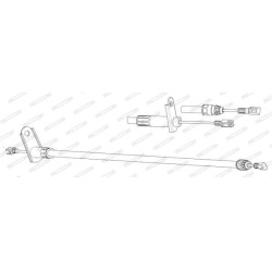 trosas, stovėjimo stabdys
                                FERODO                                                FHB432904, F