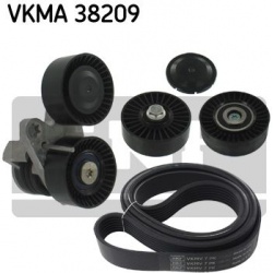 V formos rumbuotas diržas, komplektas
SKF VKM