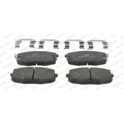 stabdžių trinkelių rinkinys, diskinis stabdys PREMIER ECO FRICTION
                                FERODO                 