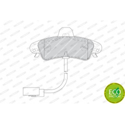 stabdžių trinkelių rinkinys, diskinis stabdys PREMIER ECO FRICTION
                                FERODO                 