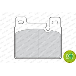 stabdžių trinkelių rinkinys, diskinis stabdys PREMIER ECO FRICTION
                                FERODO                 