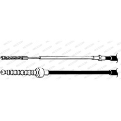 trosas, stovėjimo stabdys
                                FERODO                                FHB432047, FERODO, FHB432047