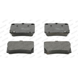 stabdžių trinkelių rinkinys, diskinis stabdys PREMIER
                                FERODO                              