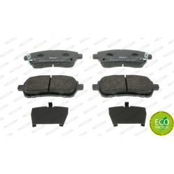 stabdžių trinkelių rinkinys, diskinis stabdys PREMIER ECO FRICTION
                                FERODO                 