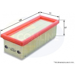 oro filtras
                                COMLINE                                EAF424, COMLINE, EAF424, auto detalė