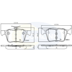 COMLINE                                CBP02157, COMLINE, CBP02157, auto detalė