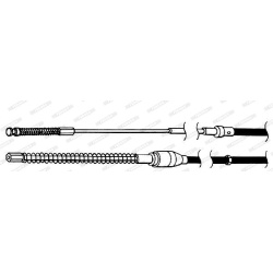 trosas, stovėjimo stabdys
                                FERODO                                                FHB432826, F