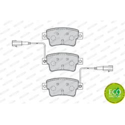 stabdžių trinkelių rinkinys, diskinis stabdys PREMIER ECO FRICTION
                                FERODO                 