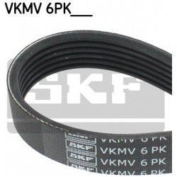 V formos rumbuoti diržai
                                SKF                                                VKMV6PK880, SKF,